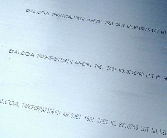 ALCOA 铝板 6061 T651
